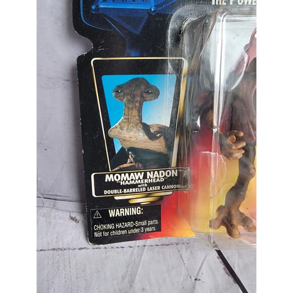 Kenner Star Wars Red Card Momaw Nadon Kenner 1995 Sealed New Read - Picture 2 of 7